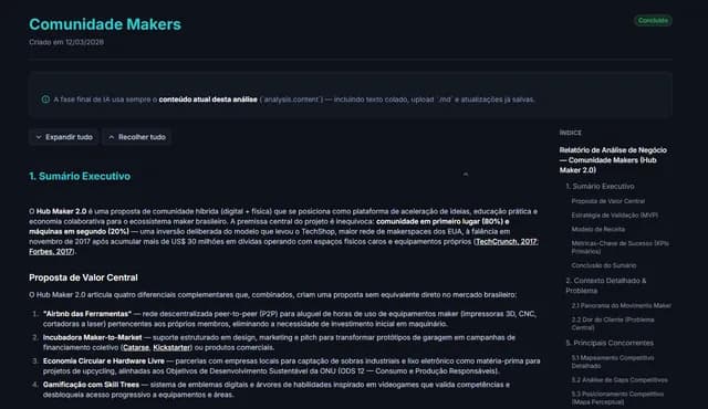 Interface de consulta e filtros em plataforma web
