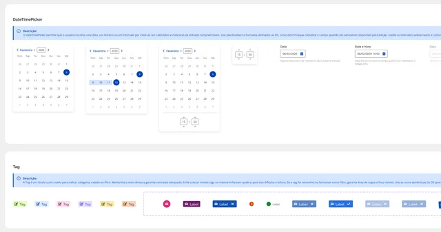 Governança e versionamento de componentes do Design System